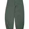 Tibi - Green Cotton Drill Pant Sz 00