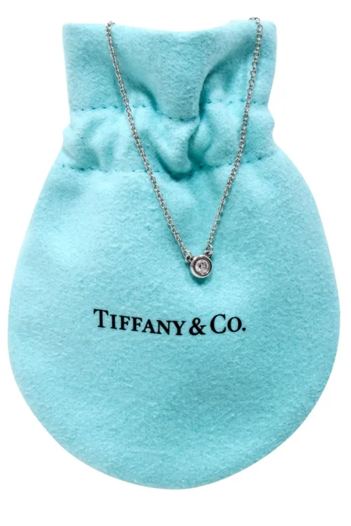 Tiffany & Co. - Elsa Peretti Diamonds by the Yard® Single Diamond Pendant