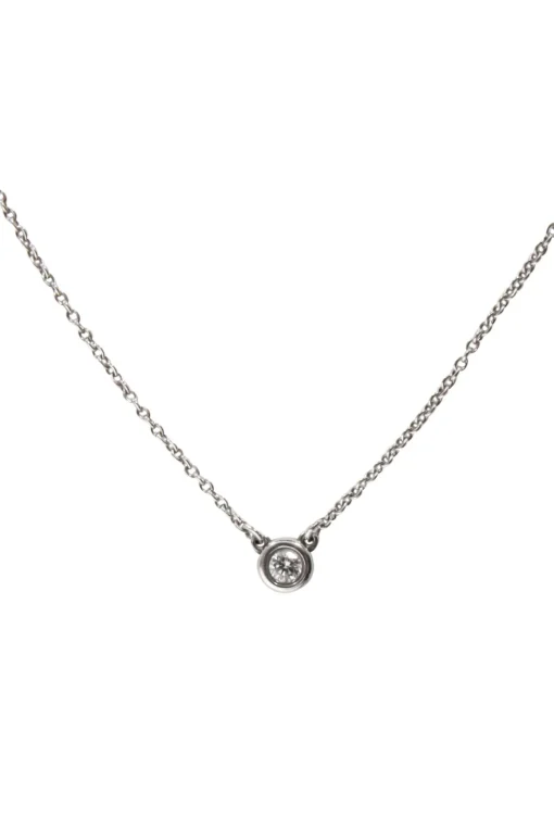 Tiffany & Co. - Elsa Peretti Diamonds by the Yard® Single Diamond Pendant