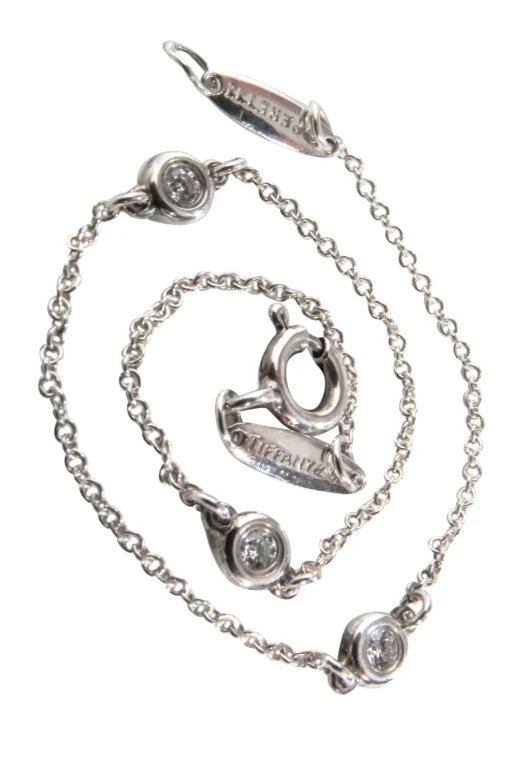 Tiffany & Co. - Elsa Peretti Diamonds by the Yard® Three Stone Bracelet
