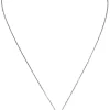 Tiffany & Co. - Sterling Silver Elsa Peretti Engraved Open Heart Chain Necklace