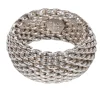 Tiffany & Co. - Sterling Silver Somerset Mesh Weave Ring Sz 7