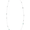Tiffany & Co - Sterling Silver Elsa Peretti Color by the Yard Sprinkle Necklace