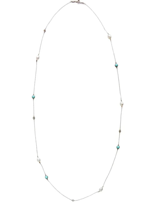 Tiffany & Co - Sterling Silver Elsa Peretti Color by the Yard Sprinkle Necklace