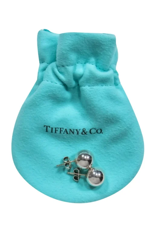 Tiffany & Co. - Sterling Silver Ball Stud Earrings