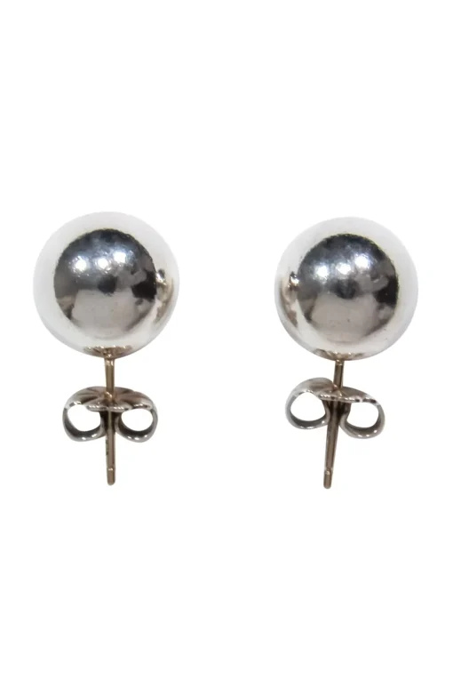 Tiffany & Co. - Sterling Silver Ball Stud Earrings