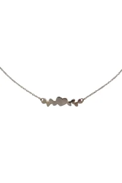 Tiffany & Co. - Sterling Silver Heart Cluster Necklace