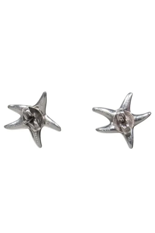 Tiffany & Co - Sterling Silver Starfish Stud Earrings