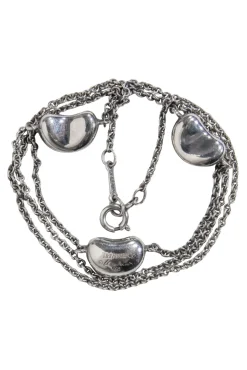 Tiffany & Co. - Sterling Silver Short Necklace w/ Bean-Style Beads
