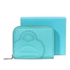 Tiffany & Co. - Tiffany Blue Leather Small Zip Wallet