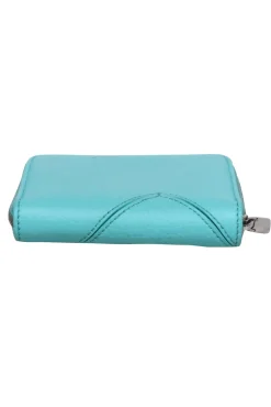 Tiffany & Co. - Tiffany Blue Leather Small Zip Wallet