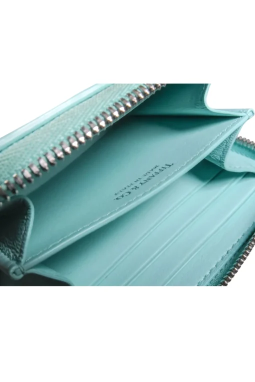 Tiffany & Co. - Tiffany Blue Leather Small Zip Wallet