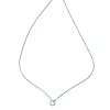 Tiffany & Co. Sterling Silver Roman Numeral Pendant Necklace