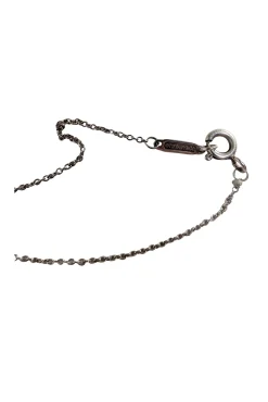 Tiffany & Co. Sterling Silver Roman Numeral Pendant Necklace