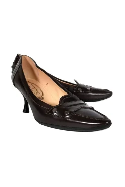 Tod's - Brown Pointed Pumps Sz 6