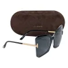 Tom Ford - Black & Gold "Jacquetta" Sunglasses