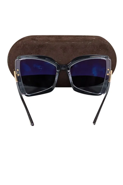 Tom Ford - Black & Gold "Jacquetta" Sunglasses