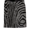 Tom Ford - Black w/ Silver Flat Stud Skirt Sz S