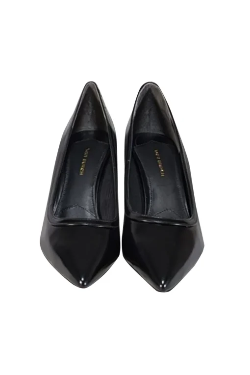 Tory Burch - Black Leather 65MM Angle Pump Sz 8.5