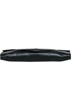 Tory Burch - Black Leather Long Clutch