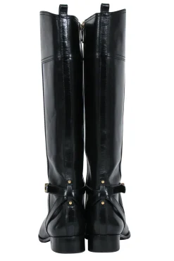 Tory Burch - Black Leather Riding Boots Sz 11