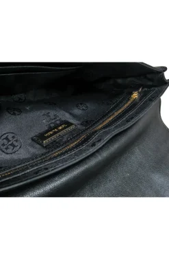 Tory Burch - Black Leather Long Clutch