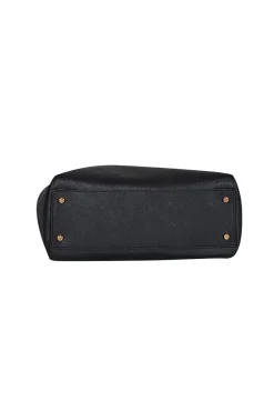 Tory Burch - Black Saffiano Leather Tote Bag