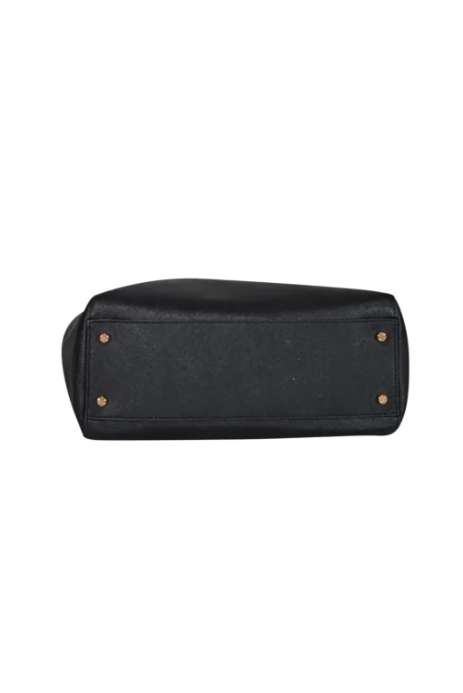 Tory Burch - Black Saffiano Leather Tote Bag