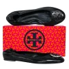 Tory Burch - Classic Black & Silver Flats Sz 10