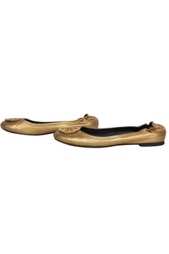 Tory Burch - Gold Leather 