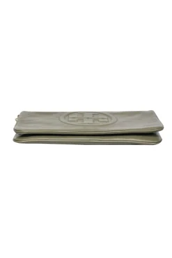 Tory Burch - Olive Green Fold-Over Leather 
