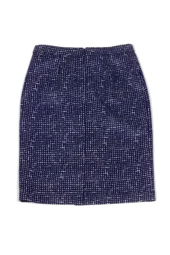 Tory Burch - Purple & White Pencil Skirt Sz 4