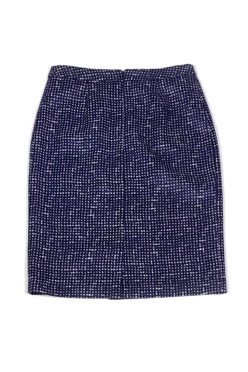 Tory Burch - Purple & White Pencil Skirt Sz 4