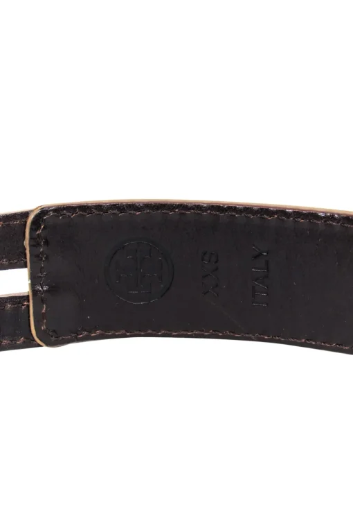 Tory Burch - Tan, Beige & Light Brown Colorblocked Double Buckle Belt Sz XXS