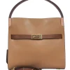 Tory Burch - Tan Leather Square Shoulder Bag
