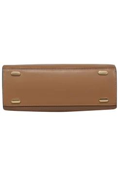 Tory Burch - Tan Leather Square Shoulder Bag