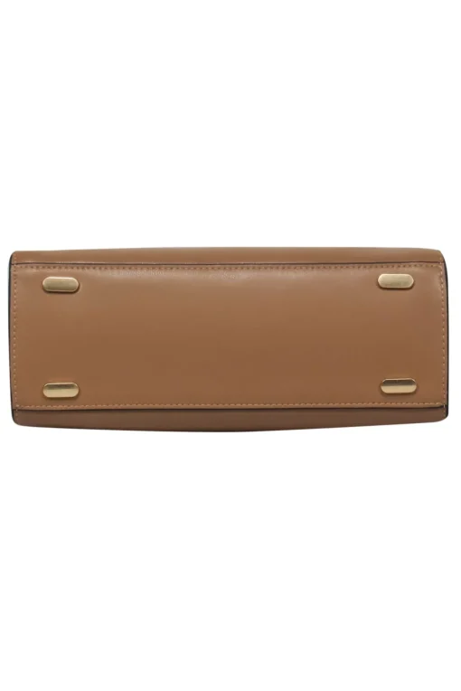 Tory Burch - Tan Leather Square Shoulder Bag