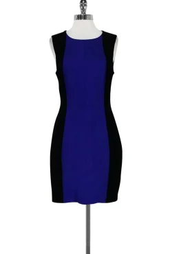 Trina Turk - Black & Indigo Dress Sz 8