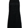 Trina Turk - Black Floral Lace Sleeveless Shift Dress Sz 4