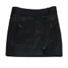 Trina Turk - Black Leather Miniskirt Sz 0
