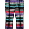 Trina Turk - Multicolored Sparkle Striped Trousers Sz 0
