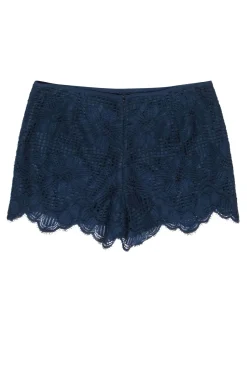 Trina Turk - Navy Blue Lace Shorts Sz 10