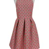 Trina Turk - Pink & White Fit & Flare Sz 4
