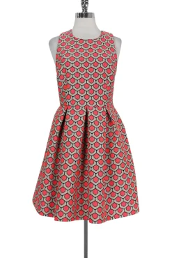 Trina Turk - Pink & White Fit & Flare Sz 4