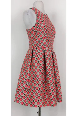 Trina Turk - Pink & White Fit & Flare Sz 4
