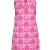 Trina Turk - Pink Floral Brocade Shift Dress Sz 8