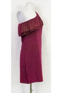 Trina Turk - Pink One Shoulder Dress Sz M