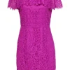 Trina Turk - Purple Lace Cap Sleeve Dress Sz 6