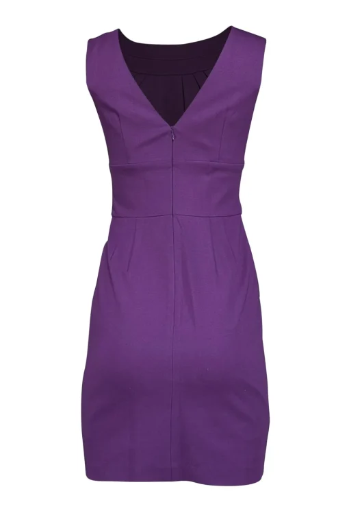 Trina Turk - Purple Sleeveless Sheath Dress Sz 4