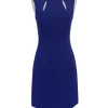 Trina Turk - Royal Purple Fitted Dress Sz 2